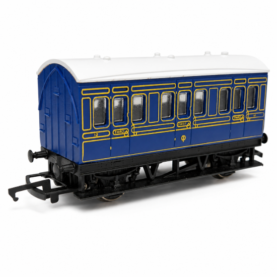 Picture of Hornby R212 Somerset & Dorset Joint Railway (S&DJR) 4-wheel coach in OO gauge